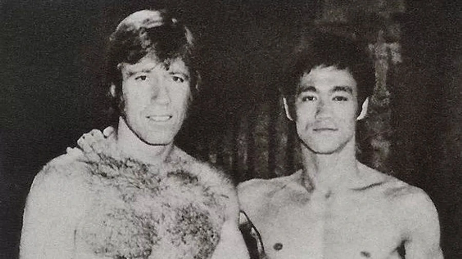 Chuck Norris y Bruce Lee - in memoriam