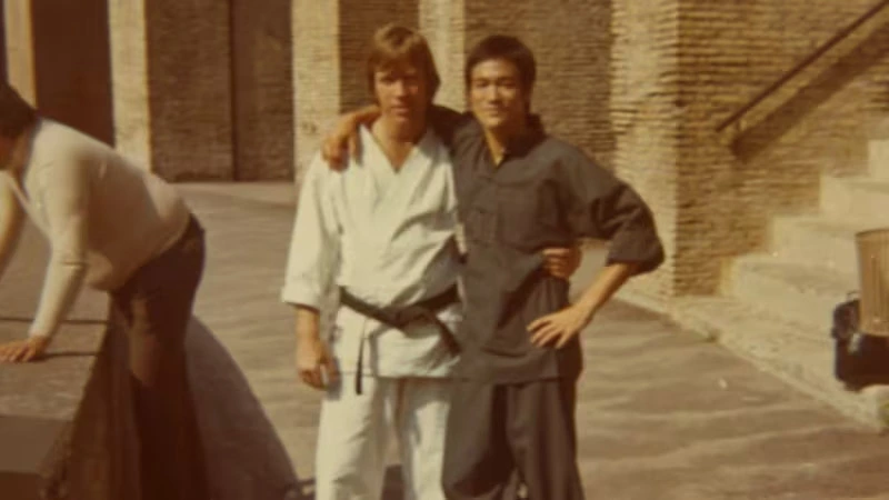 Amistad entre Chuck Norris y Bruce Lee