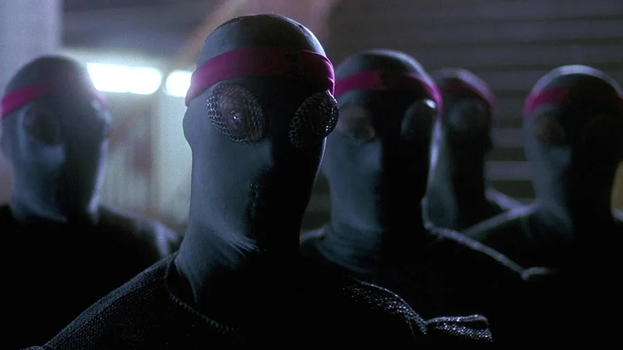 Los malos de la película Las Tortugas Ninja, de 1990