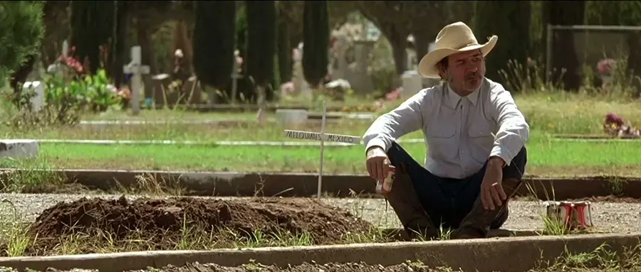 Tommy Lee Jonese en Los 3 entierros de Melquiades Estrada