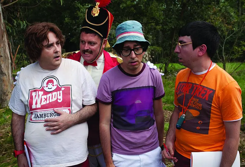 Gañanes en Campamento Flipy